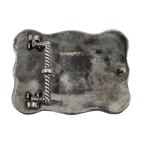 ARIAT BEADED WESTERN LEATHER BELT WITH BUCKLE - Picture 9 of 15